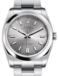 Rolex Oyster Perpetual 36 Stainless Steel Silver Index Dial & Domed Bezel Oyster Bracelet 116000 - BRAND NEW