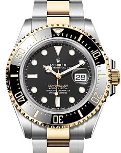 Rolex Sea-Dweller Yellow Gold/Steel 43mm Black Dial 126603 - BRAND NEW