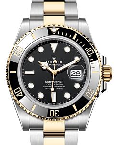 Rolex Submariner Date Yellow Gold/Steel 41mm Black Dial 126613LN - PRE-OWNED