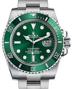 Rolex Submariner Date "Hulk" Stainless Steel 40mm Green Dial 116610LV - BRAND NEW