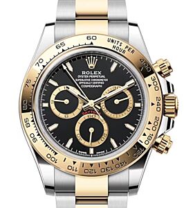 Rolex Daytona Yellow Gold & Steel Black Dial 126503 - PRE OWNED