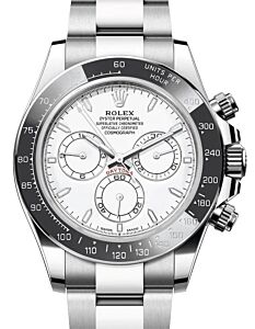 Rolex Daytona Rolesium Steel/Platinum White Enamel Dial Oyster Bracelet 126502 - BRAND NEW