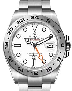 Rolex Explorer II Stainless Steel 42mm White Dial 226570 - PRE-OWNED