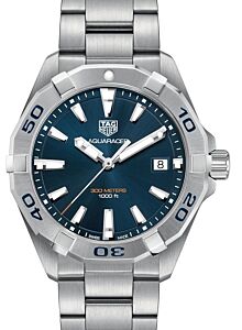 Tag Heuer Aquaracer Stainless Steel Blue Index Dial & Stainless Steel Bracelet WBD1112.BA0928 - BRAND NEW