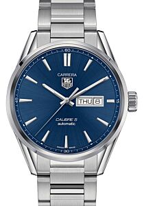 Tag Heuer Carrera Stainless Steel Blue Index Dial & Stainless Steel Bracelet  WAR201E.BA0723 - BRAND NEW