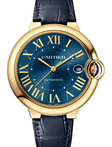 Cartier Ballon de Cartier 40mm Yellow Gold Blue Sunray Dial WGBB0063 - BRAND NEW