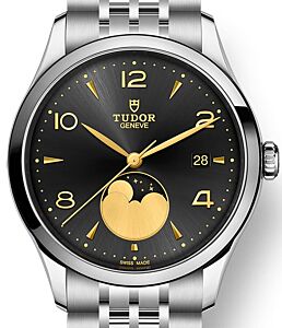 Tudor 1926 Luna 39mm Steel Black Dial  M91560-0003