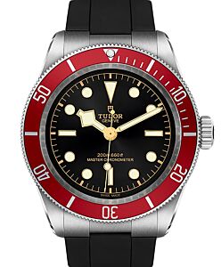 Tudor Black Bay Steel 41mm Black Dial Rubber Strap M7941A1A0RU-0002