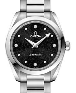 Omega Seamaster Aqua Terra 150M Steel Diamond 28mm Black Dial 220.10.28.60.51.001 - BRAND NEW