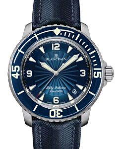 Blancpain Fifty Fathoms Automatique Steel 45mm Blue Dial 5015D 1140 52B - BRAND NEW