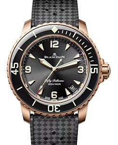 Blancpain Fifty Fathoms Automatique Red Gold 42.3mm Black Dial 5010 36B30 B64B - BRAND NEW