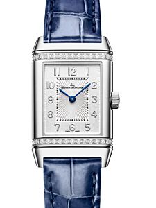 Jaeger-LeCoultre Reverso Classic Duetto Manual Steel Diamond Leather Strap Q2668423