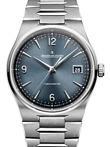 Jaeger-LeCoultre Master Control Chronometre Date 38mm Steel Blue-Grey Dial Q4158120