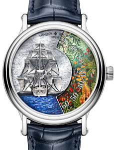 Vacheron Constantin Metiers d'Art Tribute to Explorer Naturalists - Cap-Vert 41mm White Gold 7500U/000G-B991