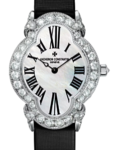 Vacheron Constantin Heures Creatives Heure Romantique White Gold Mother of Pearl Dial 1005J/000G-H168