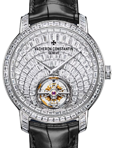 Vacheron Constantin Traditionnelle Tourbillon High Jewellery 41mm White Gold 6057T/000G-H067