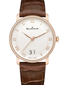 Blancpain Villeret Grande Date Red Gold 40mm Opaline Dial 6669 3642 55B - BRAND NEW