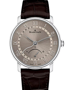 Blancpain Villeret White Gold 40mm Sunburst Light Brown Dial 6653Q 1504 55A - BRAND NEW