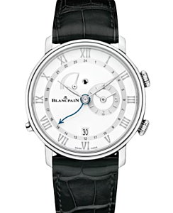 Blancpain Réveil GMT Steel 40.3mm White Dial 6640 1127 55B -BRAND NEW