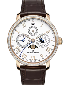 Blancpain Villeret Calendrier Chinois Traditionnel Red Gold 45.2mm White Dial 0888 6231 55B - BRAND NEW