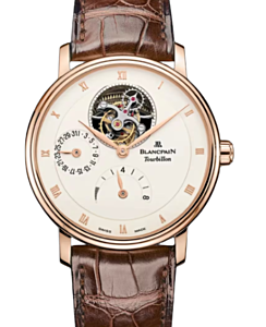 Blancpain Villeret Tourbillon 8 Jours Red Gold 37.5mm Opaline Dial 6025 3642 55B - BRAND NEW