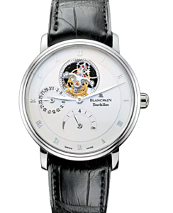 Blancpain Villeret Tourbillon 8 Jours White Gold 37.5mm Opaline Dial 6025 1542 55B - BRAND NEW