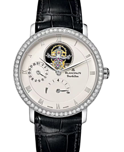 Blancpain Villeret Tourbillon 8 Jours White Gold 38mm Opaline Dial 6025 1942 55B - BRAND NEW
