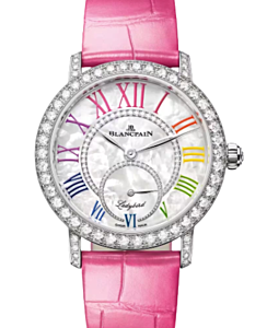 Blancpain Ladybird Colors White Gold 34.9mm Mother of Pearl Dial 3661A 1954 95B - BRAND NEW