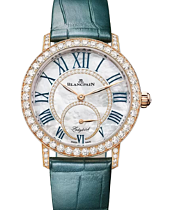 Blancpain Ladybird Colors Red Gold 34.9mm Mother of Pearl Dial 3661 2954 55B - BRAND NEW