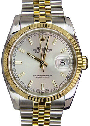 Rolex Datejust 36 116234-SVJDFJ Silver Jubilee Dial Diamond