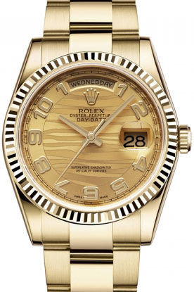 Champagne rolex top