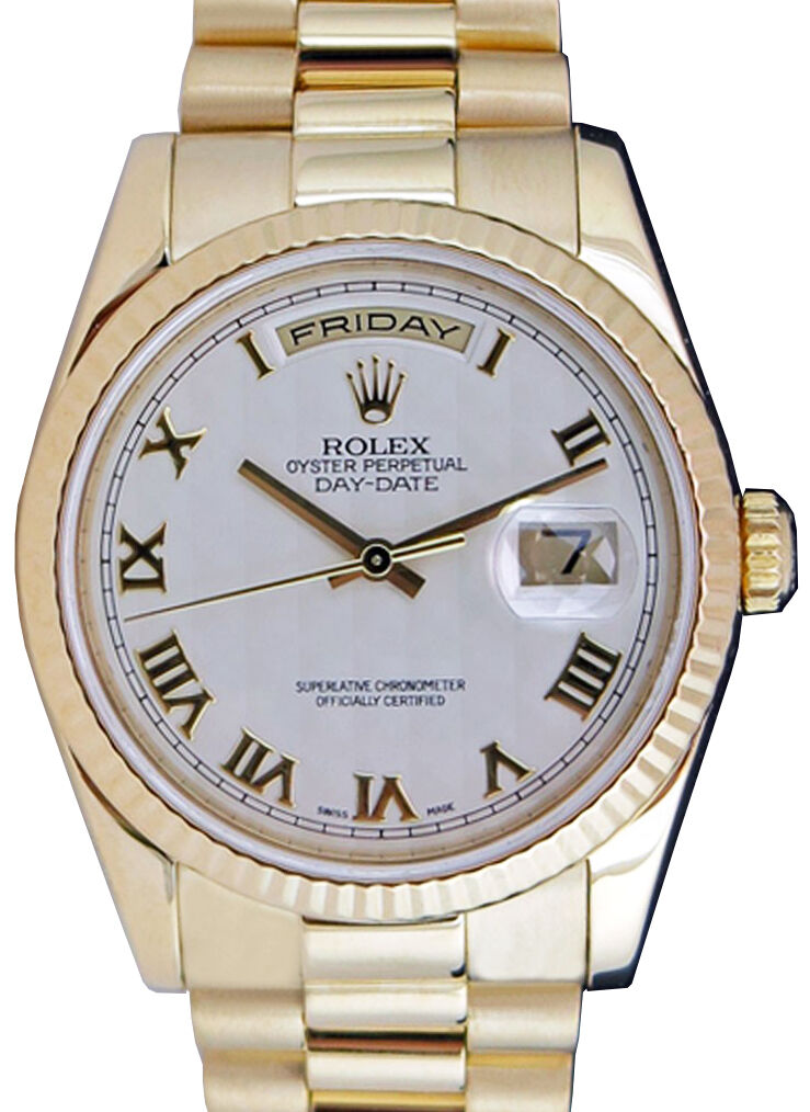 Rolex day date pyramid dial top