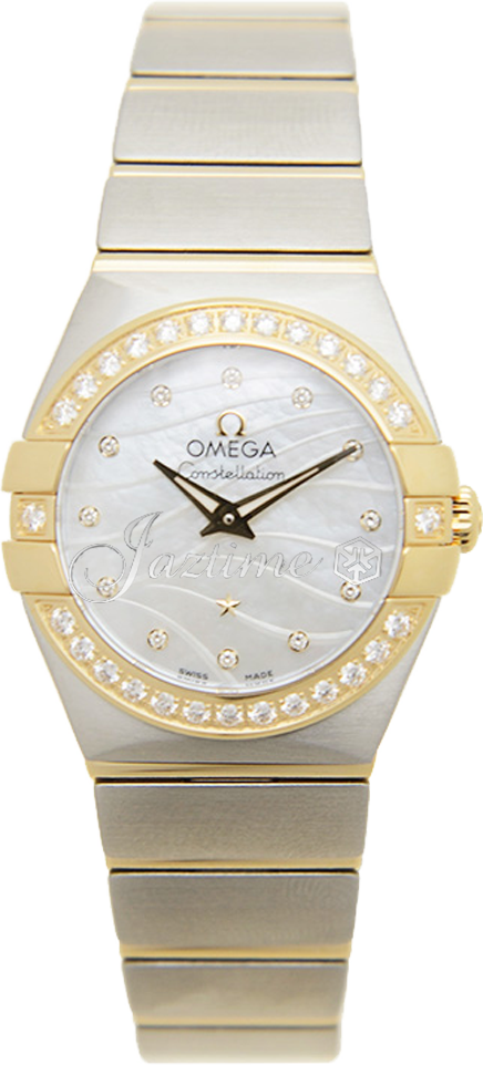 OMEGA 123.25.24.60.55.011 CONSTELLATION QUARTZ 24mm STEEL