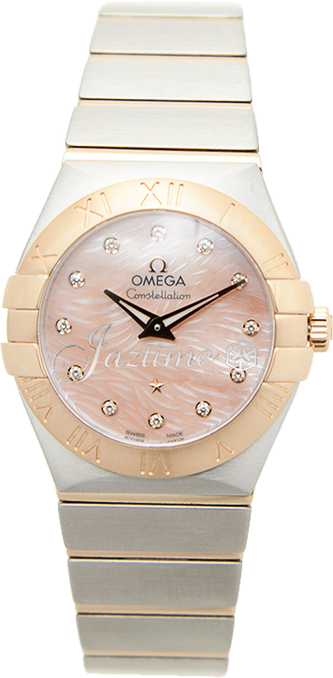 OMEGA 123.20.27.60.57.004 CONSTELLATION QUARTZ 27mm STEEL