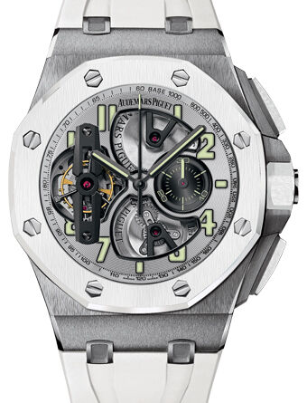 【美品】Audemars Piguet 八角形掛時計 Audemars Piguet Royal Oak Double Balance Wheel Openworked 腕