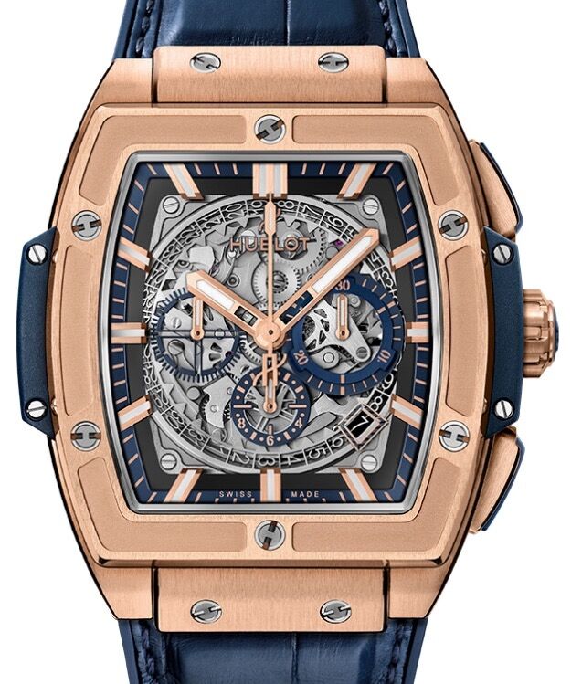 ホウオウ　legend Hublot Spirit of Big Bang Chronograph King Gold Blue 45mm
