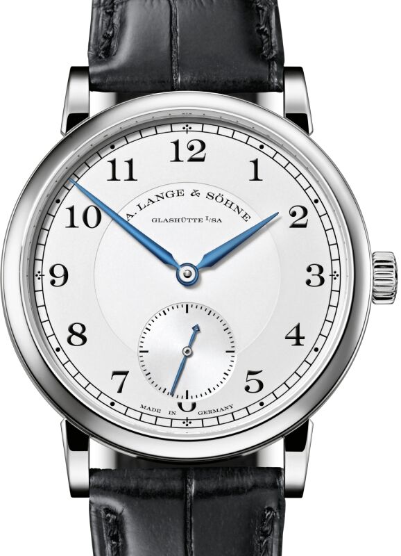 A Lange Sohne 1815 White Gold 38.5mm Argente Silver Dial