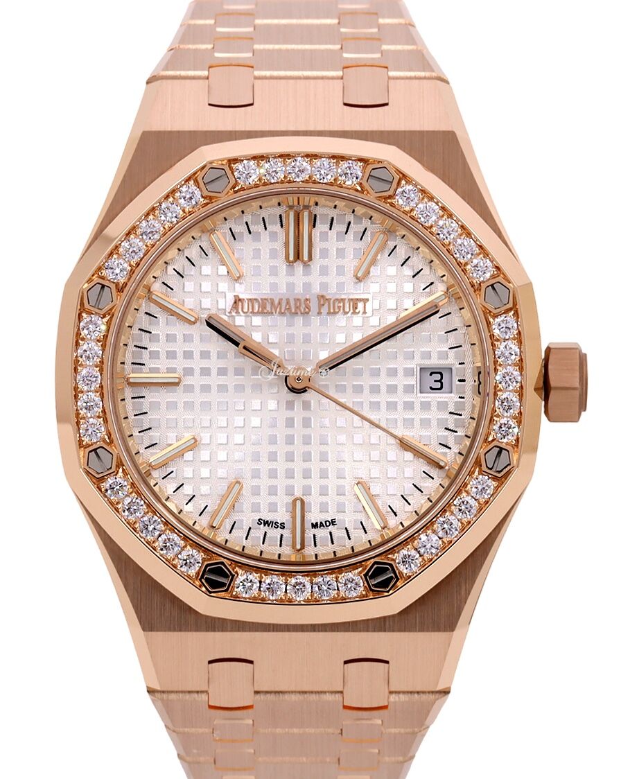 Tradition and Modernization in〜 Audemars Piguet Royal Oak 37mm Rose Gold Diamond Bezel
