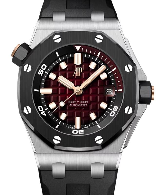 Audemars Piguet Offshore Diver White Gold/Ceramic 42mm Red