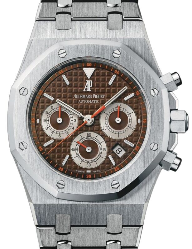 Audemars Piguet Royal Oak Chronograph Stainless Steel Brown 39mm Dial 26300ST.OO.1110ST.08