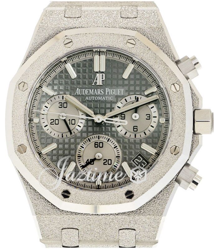 Royal Oak Audemars Piguet Royal Oak Frosted Gold Selfwinding Chronograph White Gold 41mm Grey 26239BC.GG.1224BC.01