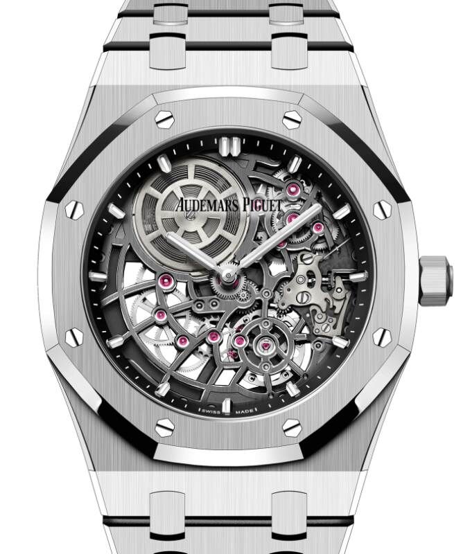 Audemars Piguet Royal Oak Jumbo Extra Thin Openworked 39mm White Gold 16204BC.OO.1240BC.01 BRAND NEW