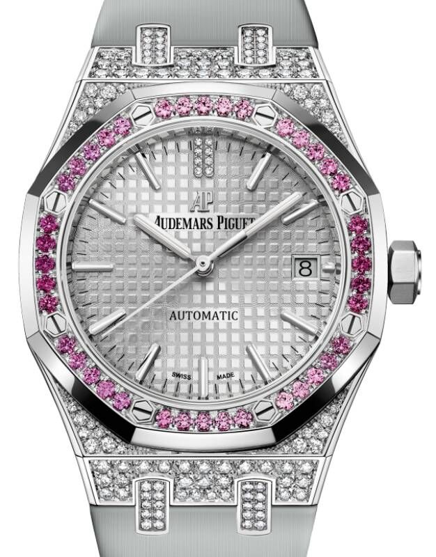 Audemars Piguet Royal Oak Selfwinding White Gold 37mm Sapphire Ruby  15452BC.ZY.D007VE.01 - BRAND NEW
