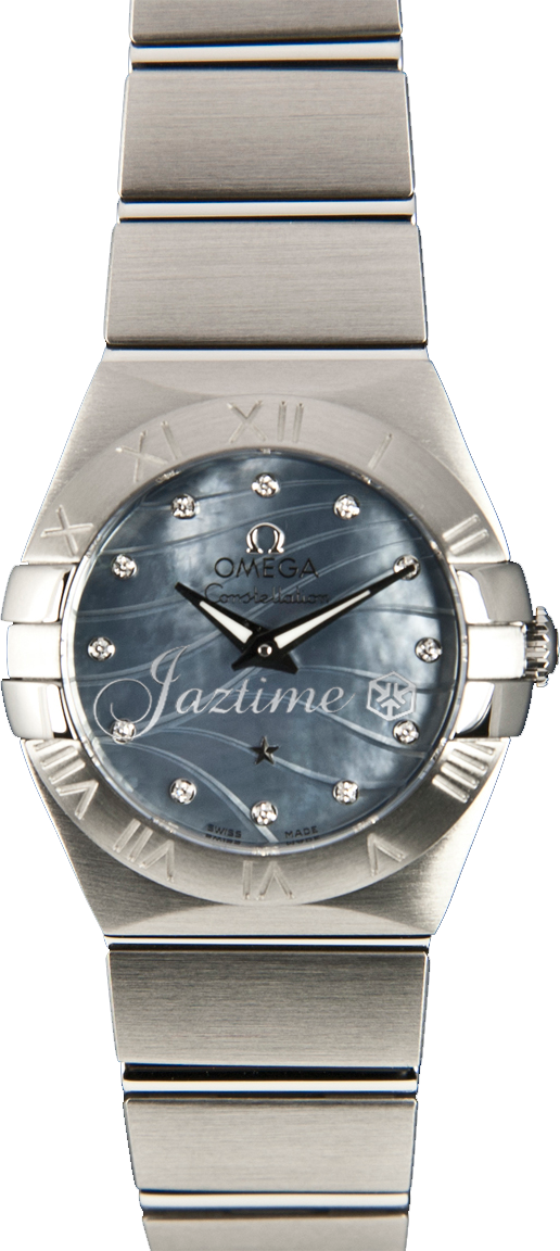 Omega 123.10.24.60.57.001 Constellation Quartz 24mm Steel BRAND NEW