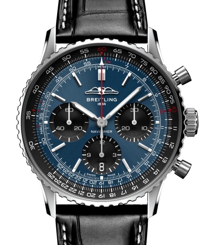 Breitling navitimer 41 blue shop