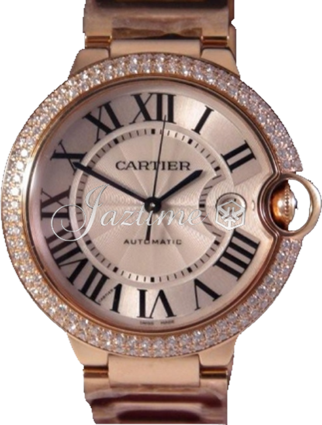 CARTIER WE9008Z3 BALLON BLEU DE 42mm PINK GOLD BRAND NEW