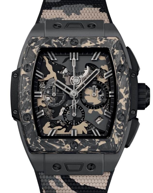 Hublot Shaped Spirit of Big Bang Ceramic Carbon Beige Camo 42mm  642.CI.0191.RX.ECU23