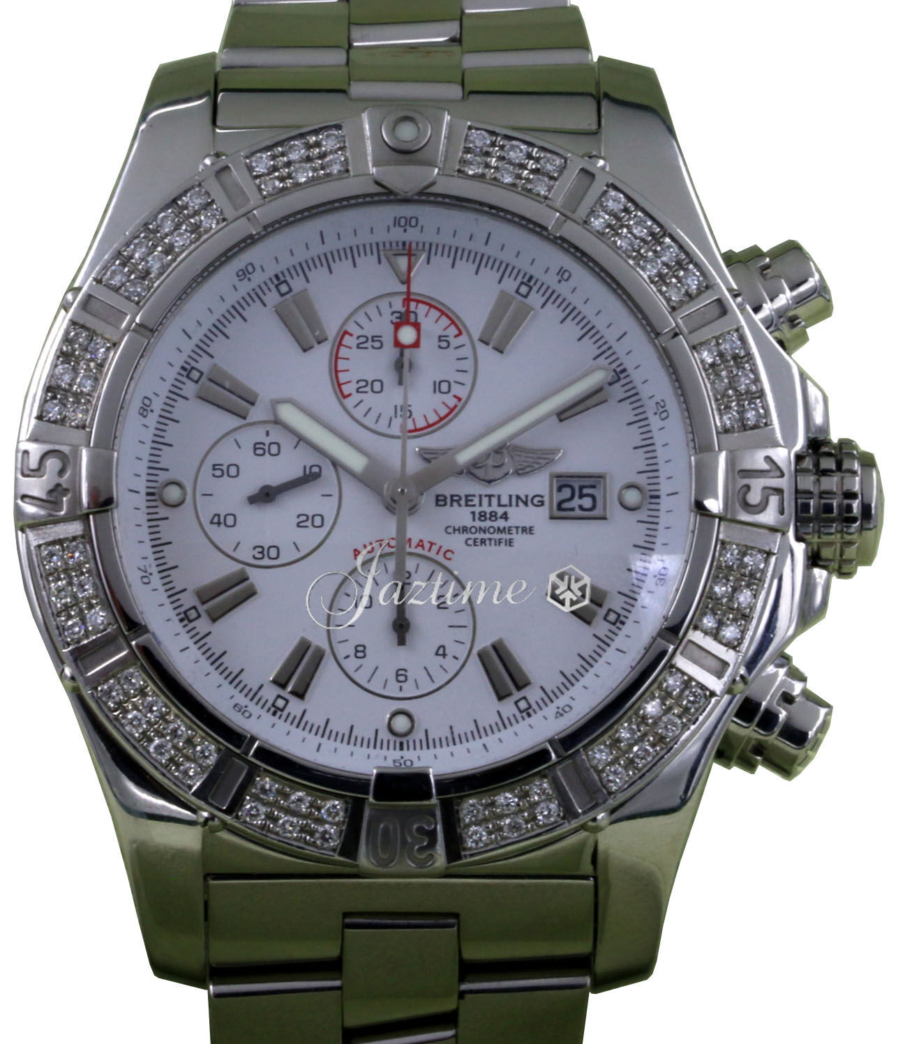 Breitling a13370 diamond outlet