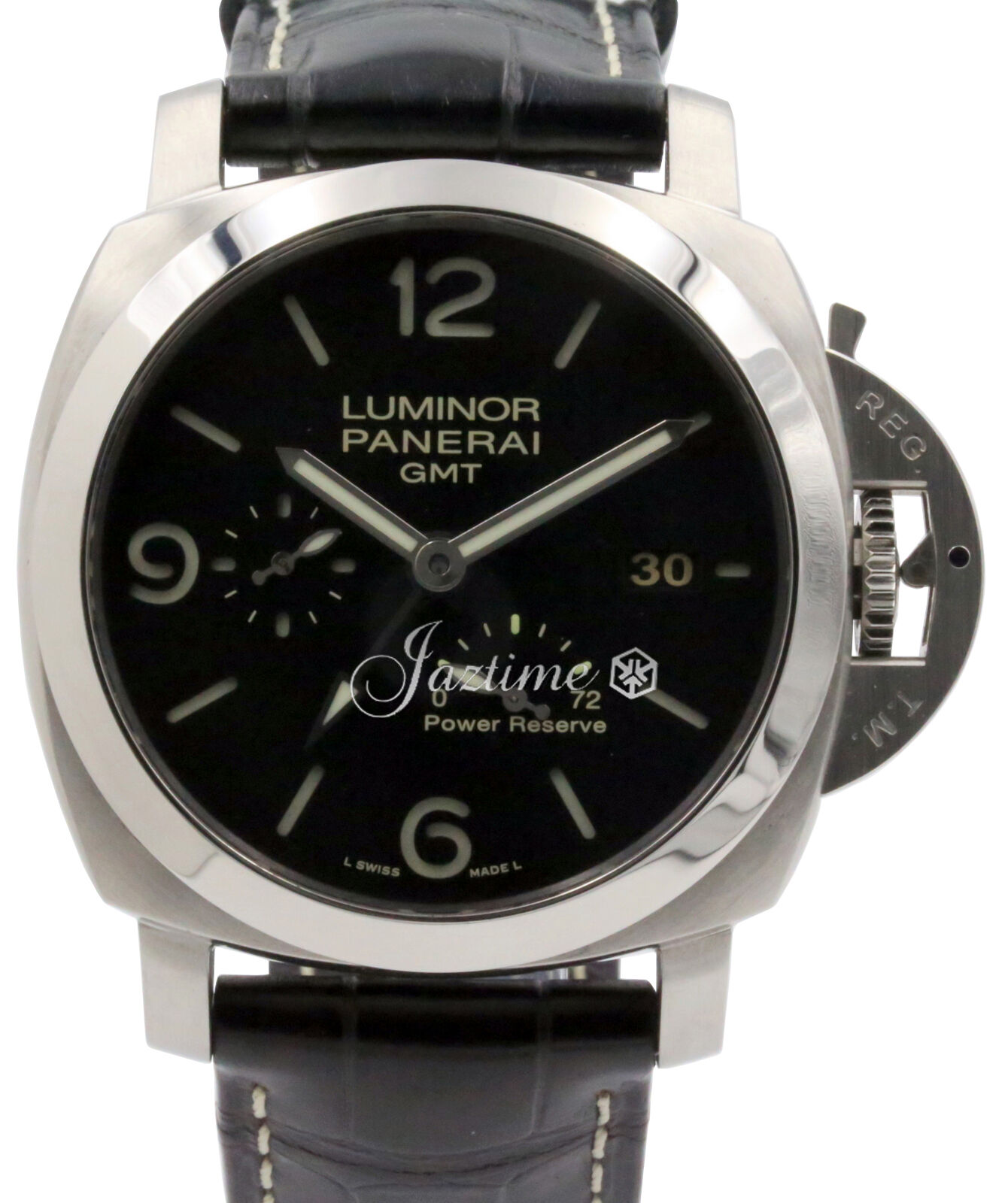 Panerai PAM 321 Luminor 1950 3 Days GMT Power Reserve Stainless Steel PRE OWNED