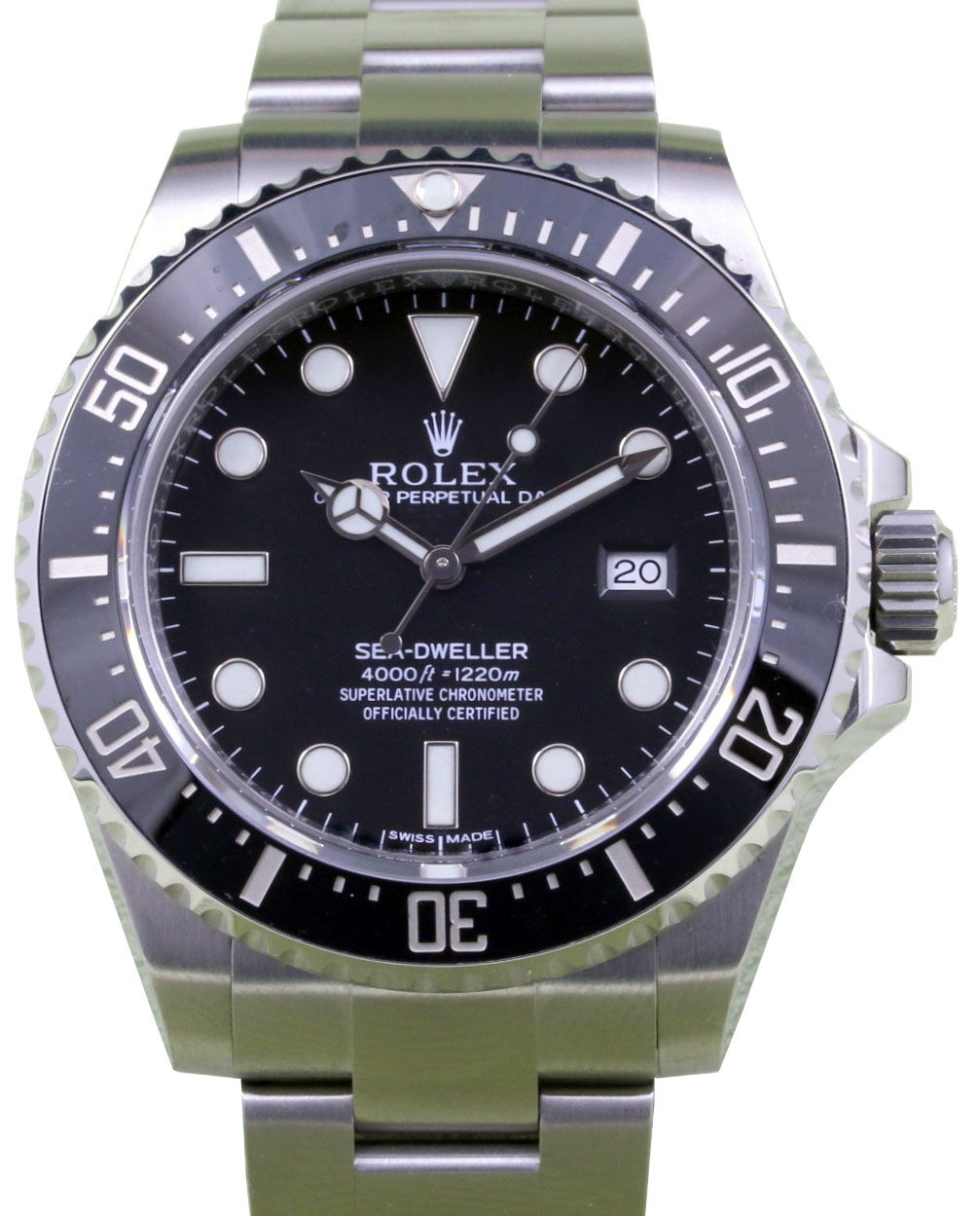Rolex Sea Dweller 116600 Men s 40mm Diver Black Stainless Steel Oyster Date